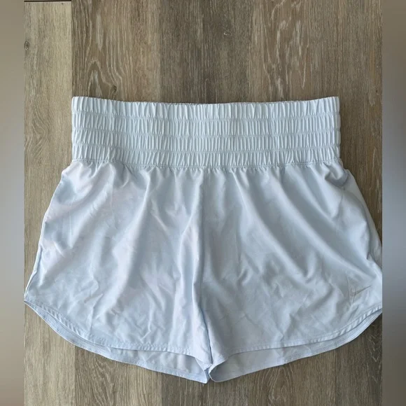 Nike One Women's Dri-FIT Ultra High-Waisted 3" Brief-Lined Shorts Armori Blue XL - Picture 5 of 7